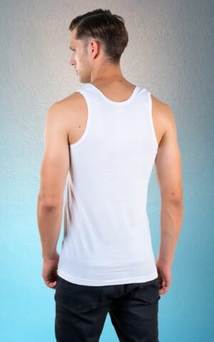 Crito Patio White sleeveless vest premium quality innerwear loungewear