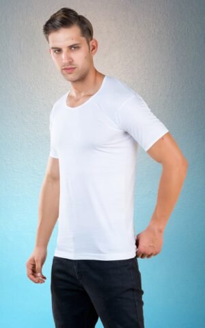 Crito Patio White sleeve vest premium quality innerwear loungewear